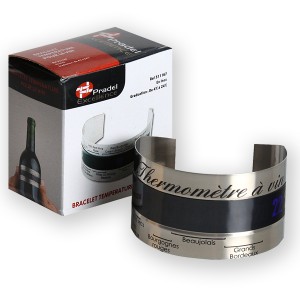 Bracelet Thermom&egrave;tre &agrave; vin Pradel