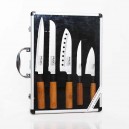 Mallette Pradel Excellence 5 couteaux de cuisine japonais